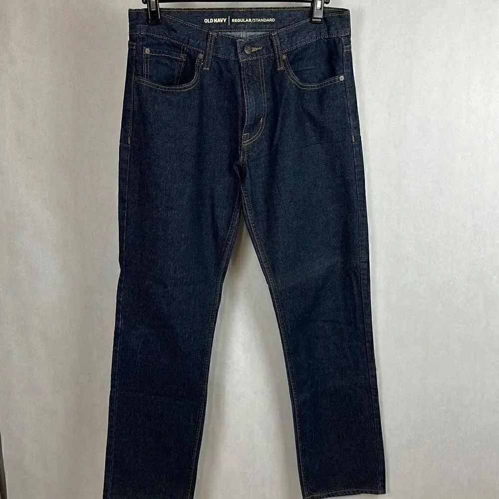 Old Navy Mens Denim Jeans Regular Standard Size 31x32